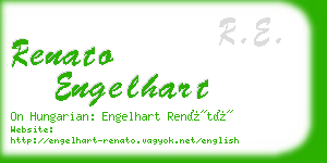 renato engelhart business card